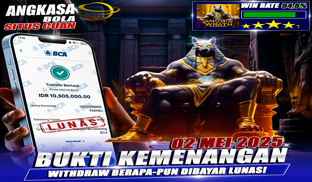 INFO KEMENANGAN ANGKASA BOLA 02 MEI 2025
