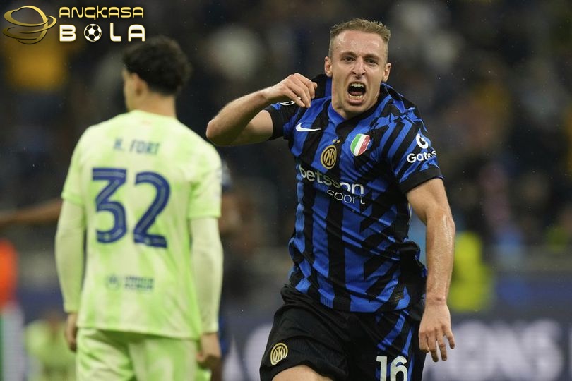 Cerita Frattesi Nyaris Pingsan Usai Cetak Gol Kemenangan Inter Milan atas Barcelona