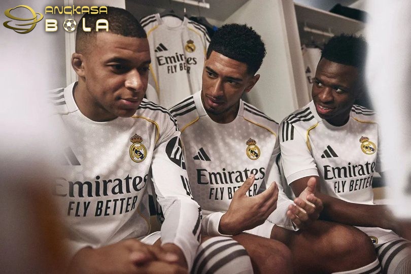 Cantik Sekali! Real Madrid Luncurkan Jersey Kandang Anyar untuk Musim 2025/2026