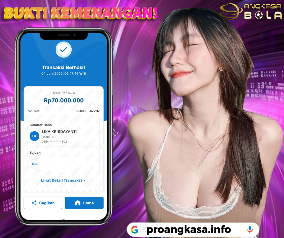 INFO KEMENANGAN ANGKASA BOLA 04 JUNI 2025