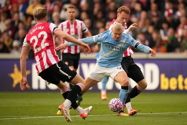 Man of the Match Brentford vs Manchester City: Erling Haaland