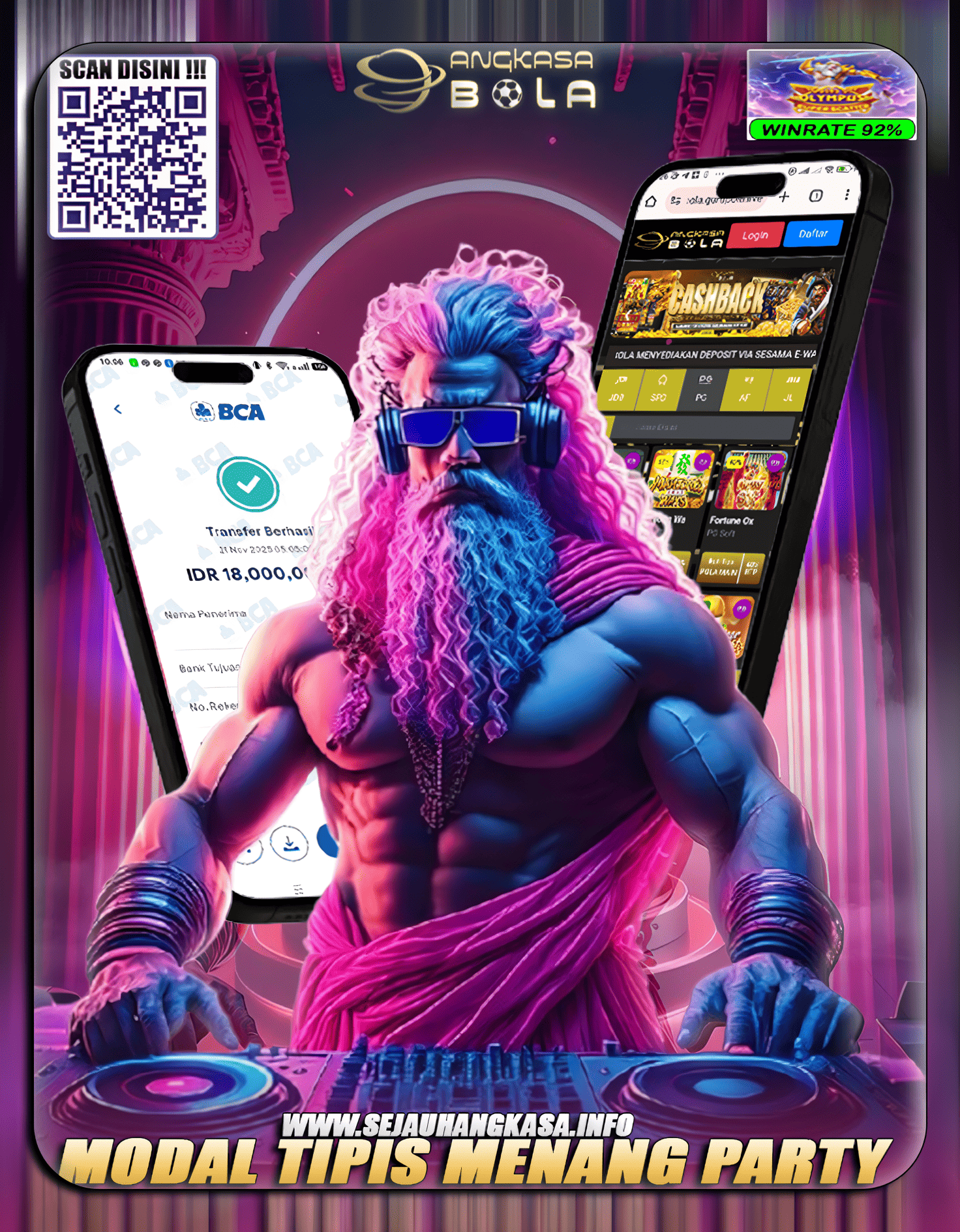 INFO KEMENANGAN ANGKASA BOLA 21 NOVEMBER 2025